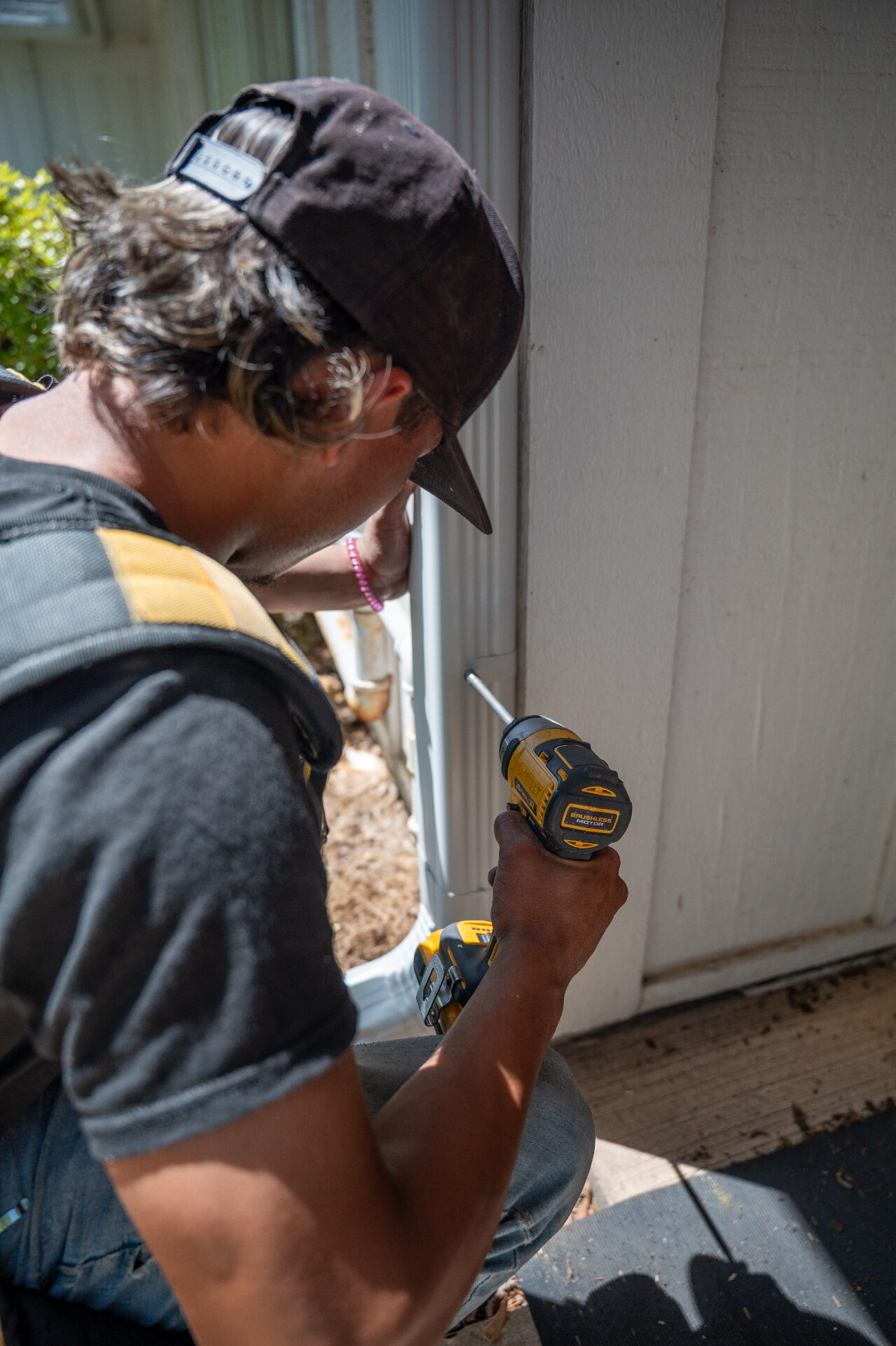 Gutter installation 1