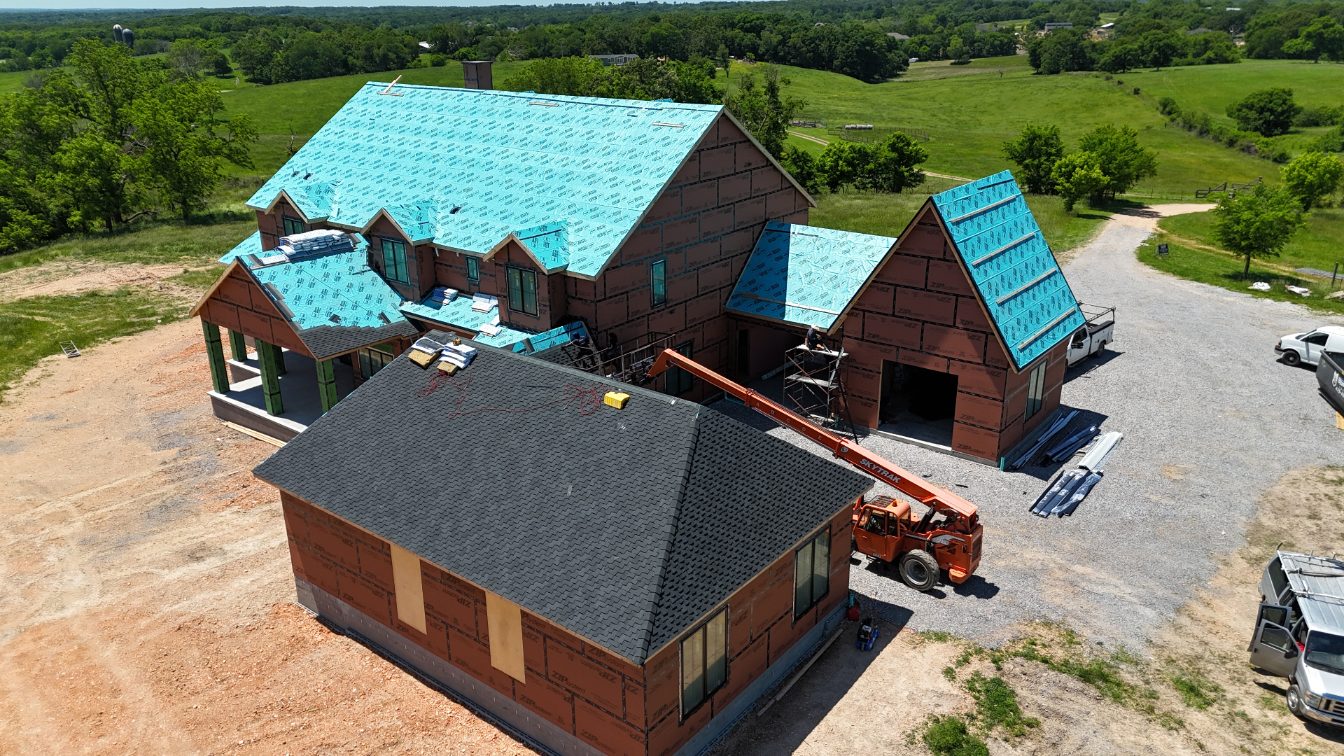 New construction roofing 1